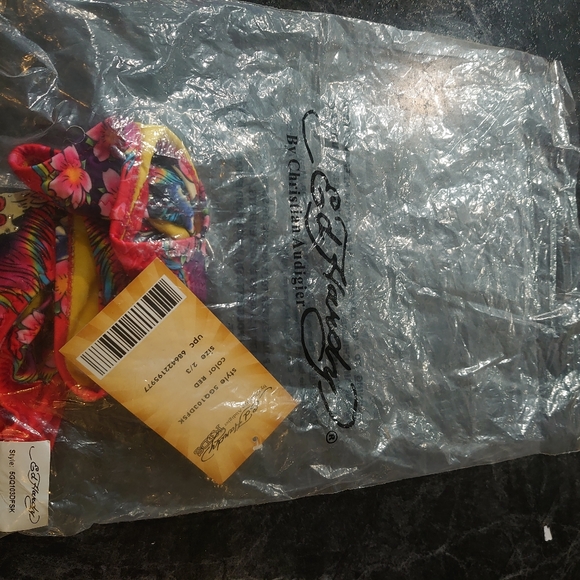 Ed Hardy Baby girl 2 piece bikini, size 2-3 - Picture 10 of 10